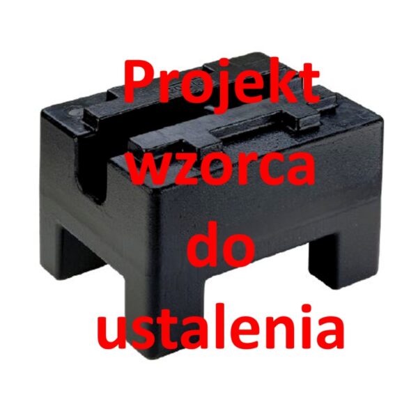 Wzorzec masy klasy M1 - 2000 kg - żeliwo