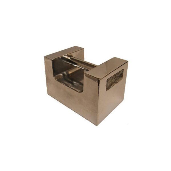 Wzorzec masy klasy M1 - 5 kg - żeliwo niklowane