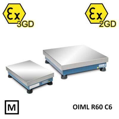 Platformy wagowe Dini Argeo T C6 - Atex 3GD-2GD - EWP
