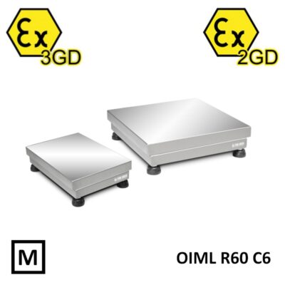 Platformy wagowe Dini Argeo TE C6 - Atex 3GD-2GD - EWP